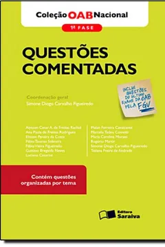 Livro OAB Nacional 1º Fase. Questões Comentadas - Resumo, Resenha, PDF, etc.