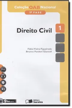 Livro Oab Nacional - V. 01 - Direito Civil - 1. Fase - Resumo, Resenha, PDF, etc.