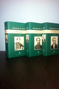 Livro Obra Completa de Machado de Assis - 3 Volumes - Resumo, Resenha, PDF, etc.