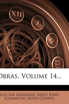 Capa do livro Obras, Volume 14...