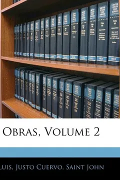 Capa do livro Obras, Volume 2