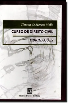 Livro Obrigações. Curso de Direito Civil - Resumo, Resenha, PDF, etc.