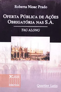 Livro Oferta Pública de Ações Obrigatória nas S.A - Resumo, Resenha, PDF, etc.