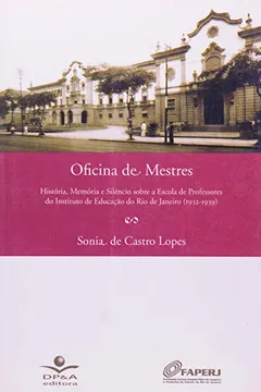 Capa do livro Oficina de Mestres
