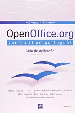 Capa do livro Openoffice.Org-Versão 11 Em Português