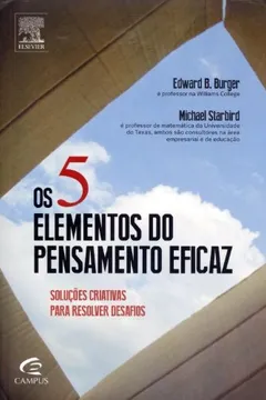 Livro Os 5 Elementos do Pensamento Eficaz - Resumo, Resenha, PDF, etc.