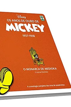 Capa do livro Os Anos de Ouro de Mickey. O Monarca de Medioka