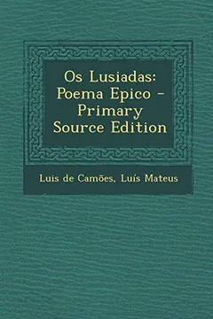 Livro OS Lusiadas: Poema Epico - Resumo, Resenha, PDF, etc.