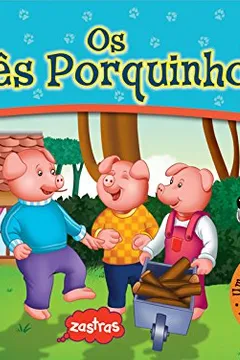 Capa do livro Os Três Porquinhos. Pop-Ups
