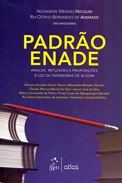 Livro Padrão Enade. Análise, Reflexões e Proposições à Luz da Taxonomia de Bloom - Resumo, Resenha, PDF, etc.
