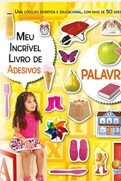 Capa do livro Palavras - Coleção Meu Incrível Livro de Adesivos