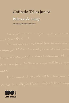 Livro Palavras do Amigo aos Estudantes de Direito - Resumo, Resenha, PDF, etc.