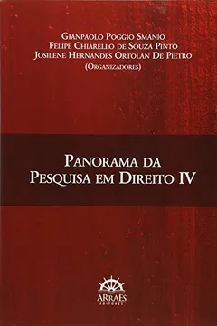 Livro Panorama da Pesquisa em Direito IV - Resumo, Resenha, PDF, etc.