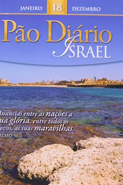 Livro Pão Diário 2015. Capa Israel - Volume 18 - Resumo, Resenha, PDF, etc.