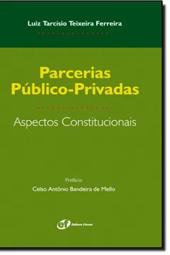 Capa do livro Parcerias Publico-Privadas