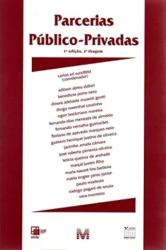 Livro Parcerias Publico-Privadas. SBTP - Resumo, Resenha, PDF, etc.