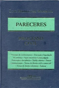 Livro Pareceres. Processo Civil - Resumo, Resenha, PDF, etc.