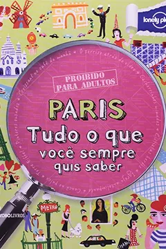 Capa do livro Paris. Proibido Para Adultos