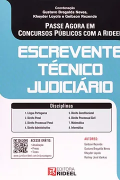 Livro Passe Agora em Concursos Públicos. Escrevente Técnico Judiciário - Resumo, Resenha, PDF, etc.