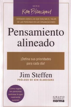 Livro Pensamiento Alineado: !Defina Sus Prioridades Para Cada Dia! = Aligned Thinking - Resumo, Resenha, PDF, etc.