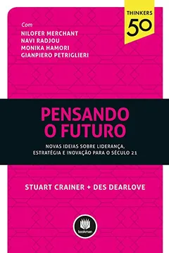 Capa do livro Pensando o Futuro