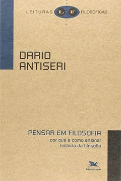 Livro Pensar em Filosofia - Resumo, Resenha, PDF, etc.