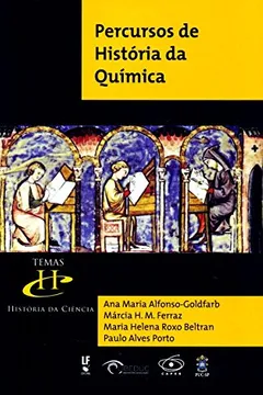 Capa do livro Percursos de História da Química