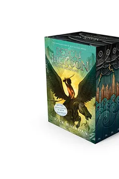 Livro Percy Jackson and the Olympians 5 Book Paperback Boxed Set (New Covers W/Poster) - Resumo, Resenha, PDF, etc.