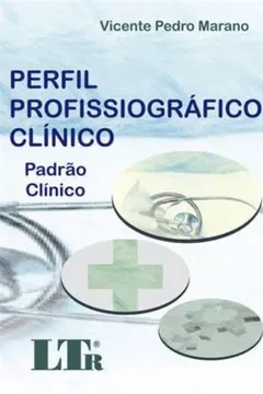 Capa do livro Perfil Profissiográfico Clínico. Padrão Clínico