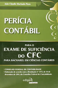 Livro Perícia Contábil. Para O Exame De Suficiência Do Cfc Para Bacharel Em Ciências Contábeis - Resumo, Resenha, PDF, etc.