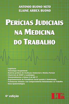Capa do livro Perícias Judiciais na Medicina do Trabalho