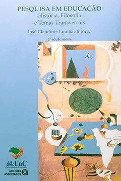Livro Pesquisa em Educação. História, Filosofia e Temas Transversais - Resumo, Resenha, PDF, etc.