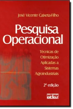 Capa do livro Pesquisa Operacional
