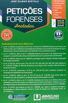 Livro Petições Forenses Anotadas - Resumo, Resenha, PDF, etc.