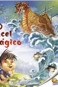 Capa do livro Pincel Mágico - Nível 3. Coleção Histórias do Mundo