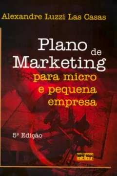 Capa do livro Plano de Marketing Para Micro e Pequena Empresa