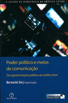 Capa do livro Poder Politico e Meios de Comunicação