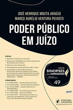 Livro Poder Público em Juízo - Resumo, Resenha, PDF, etc.