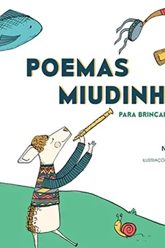 Capa do livro Poemas Miudinhos. Para Brincar e Ritmar