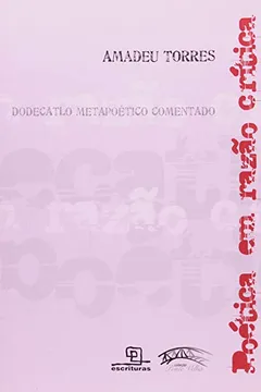 Livro Poética em Razão Critica - Resumo, Resenha, PDF, etc.