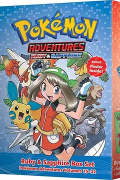Livro Pokemon Adventures Ruby & Sapphire Box Set: Includes Volumes 15-22 - Resumo, Resenha, PDF, etc.