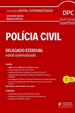 Livro Polícia Civil: Delegado Estadual - Edital Sistematizado - Resumo, Resenha, PDF, etc.
