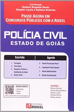 Livro Policia Civil - Estado De Goias - Resumo, Resenha, PDF, etc.