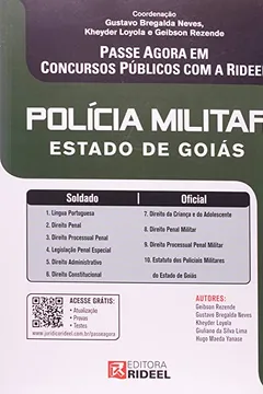 Livro Policia Militar - Estado De Goias - Resumo, Resenha, PDF, etc.