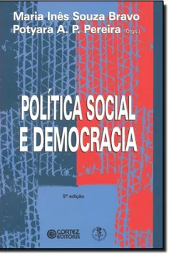 Capa do livro Política Social e Democracia