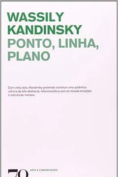 Livro Ponto, Linha, Plano - Resumo, Resenha, PDF, etc.