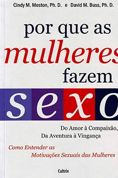 Livro Por que as Mulheres Fazem Sexo - Resumo, Resenha, PDF, etc.
