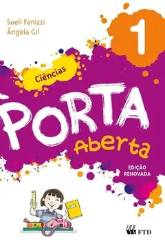 Capa do livro Porta Aberta. Ciências. 1º Ano