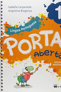 Capa do livro Porta aberta - Língua portuguesa - 1º ano: conjunto - Cursiva