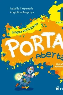 Capa do livro Porta Aberta. Língua Portuguesa. 1º Ano